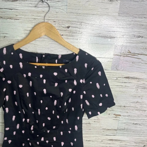 French connection size 6 dress blue pink cut out - Picture 4 of 8